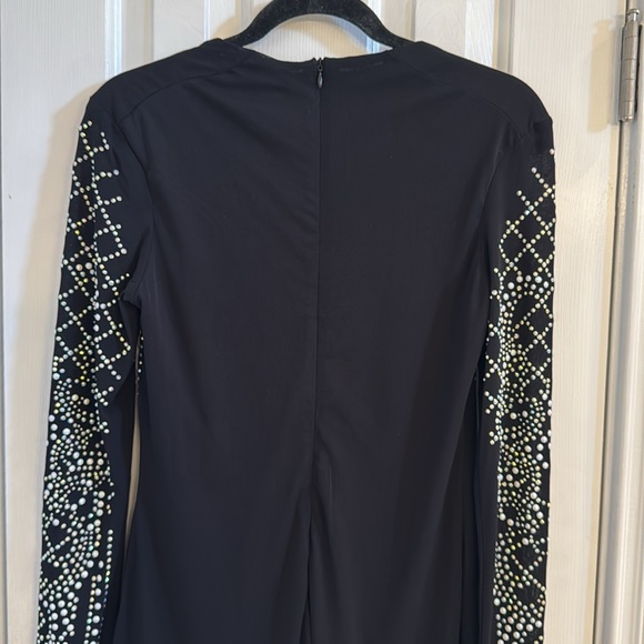 Cache Vintage Black Embellished Bodycon Dress - Picture 7 of 11